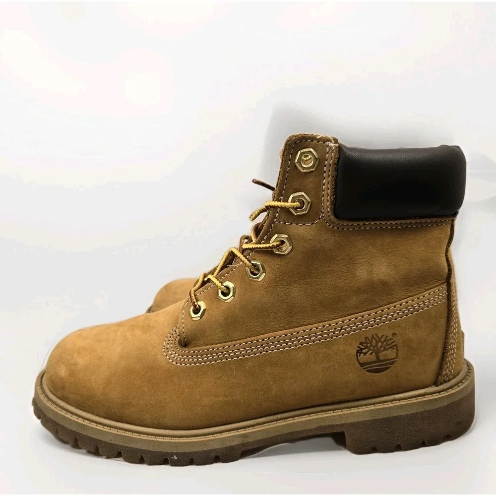 Timberland 6 Inch Waterproof Boot Wheat Nubuck Premium Size‎ 5.5